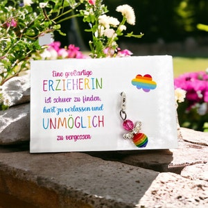 Schutzengel Karte | Abschiedsgeschenk Erzieherin | Abschied Kita