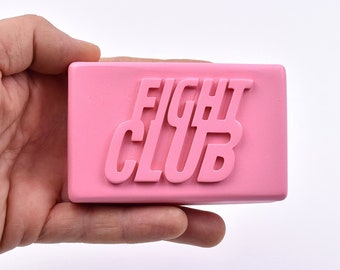NO soap. FIGHT CLUB film prop replica soap resin. Handmade.