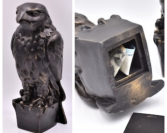 The Maltese Falcon sculpture REAL SIZE  with secret compartment, replica Prop