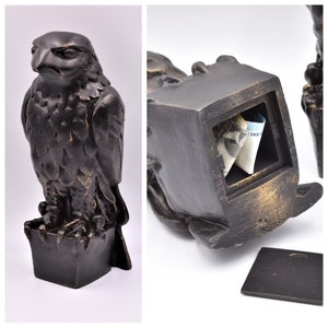 The Maltese Falcon sculpture REAL SIZE  with secret compartment, replica Prop