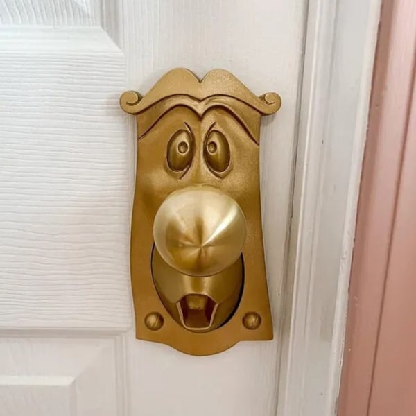 Alice in Wonderland inspired decor Mr. Doorknob. Functional door knob set. Decorative or complete kit.