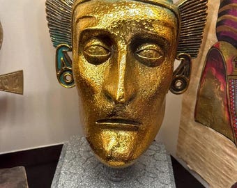 Francisco de Orellana golden death mask, idol Indiana Jones and the kingdom of the crystal skull