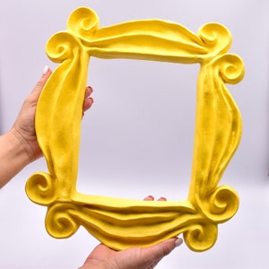 NO 3D printed The biggets FRIENDS FRAME 13.3&quot;, yellow, vintage, gold  friends peephole frame