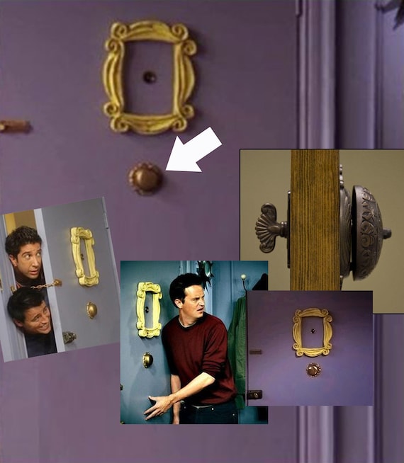 Friends Tv Show DOORBELL REPLICA for the Friends Peephole Frame