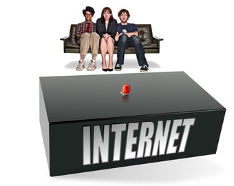 the Internet the IT crowd tv series black box prop