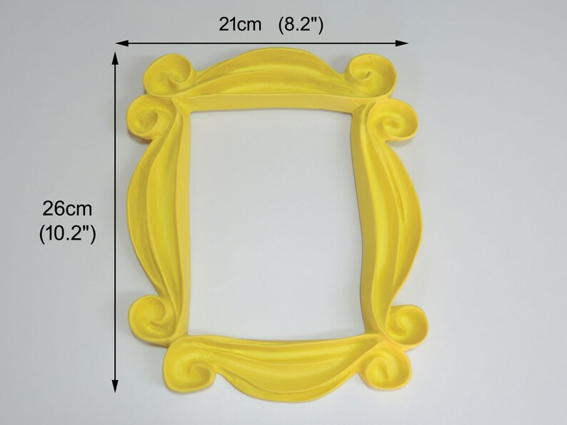 Friends Tv Show Frame Friends Peephole Frame Friends Yellow - Etsy
