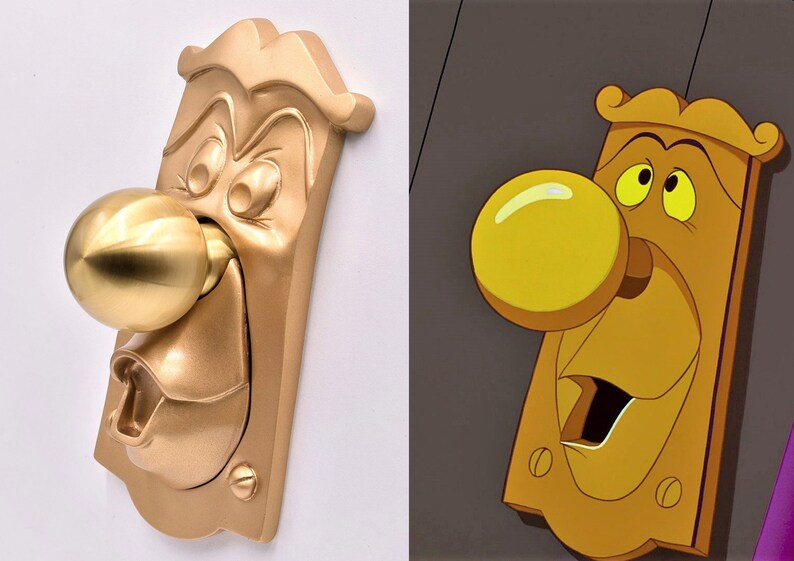 Alice in Wonderland Mr. Doorknob. Functional door knob set. Etsy