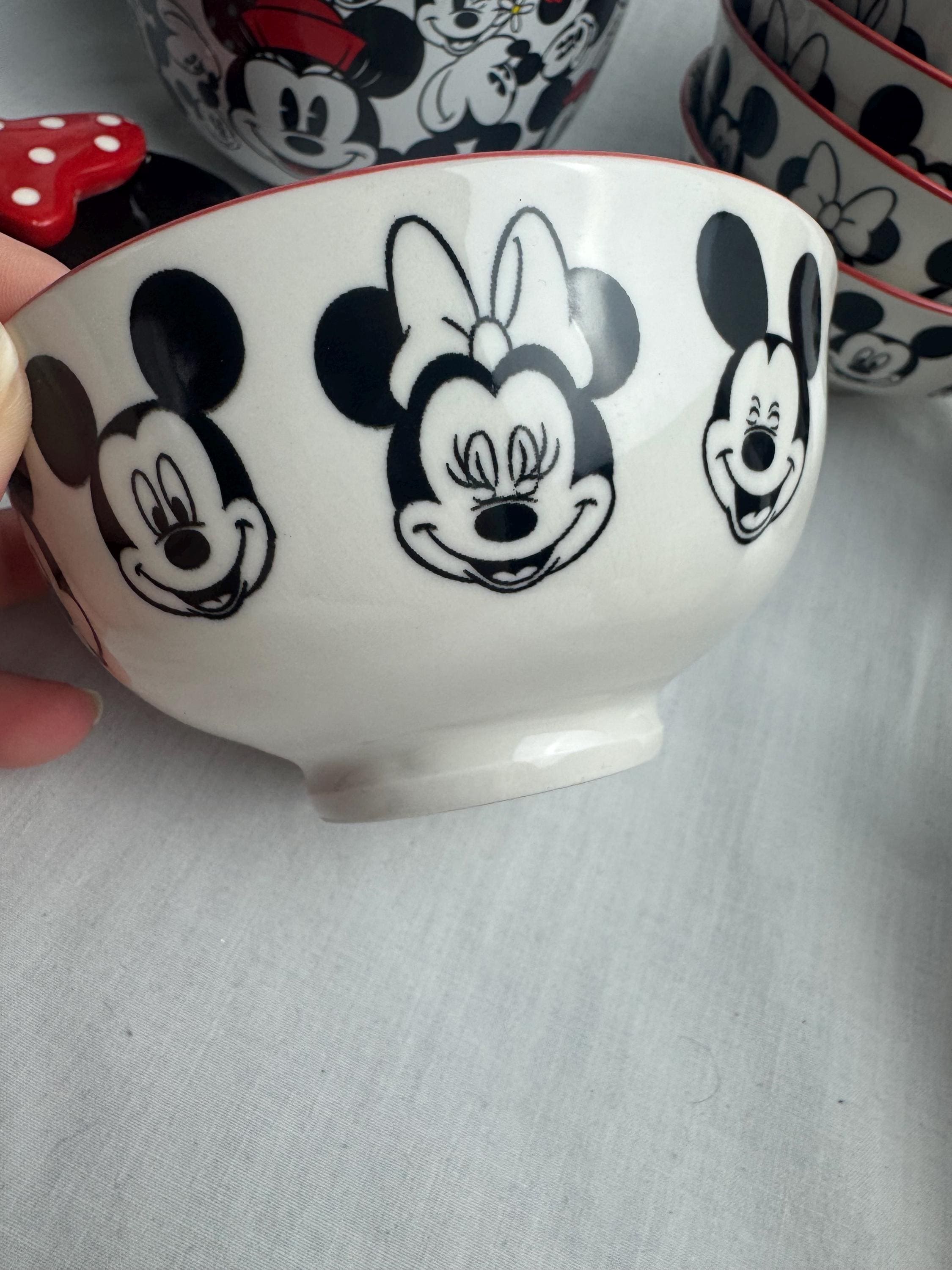 ディズニー ミッキー＆ミニー 食器コレクション - 14ピース ミックス