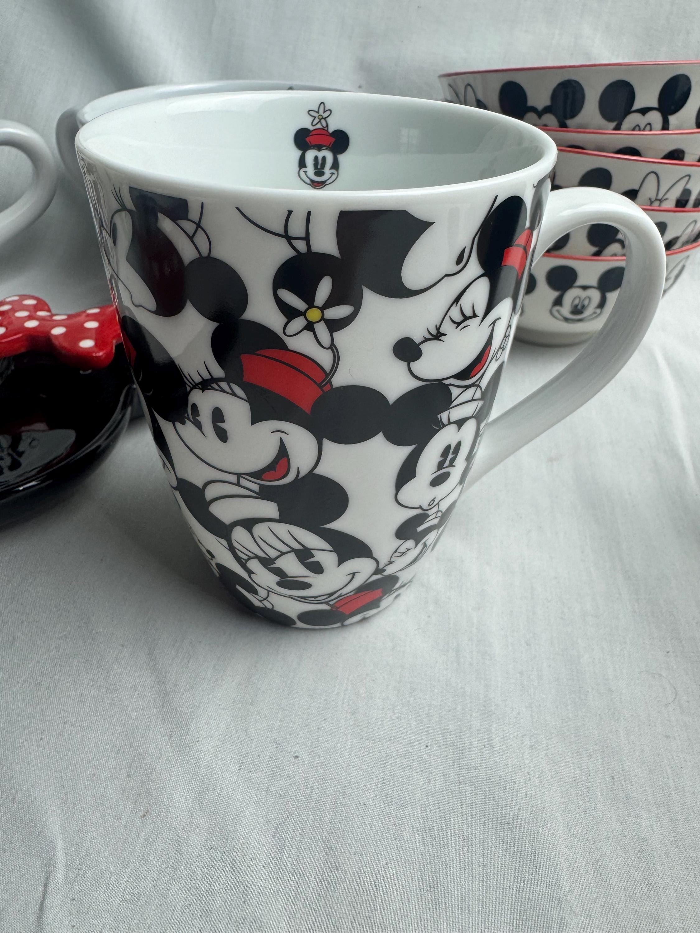 ディズニー ミッキー＆ミニー 食器コレクション - 14ピース ミックス