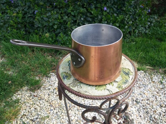 Saucepan Milk Pan Pot Copper Cookware Pots Pans French Vintage