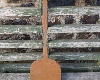 Pizza paddle peel bread oven vintage french iron utensil bakeware cookware bbq pits outdoor open fire cooking kitchen fast same day shipping