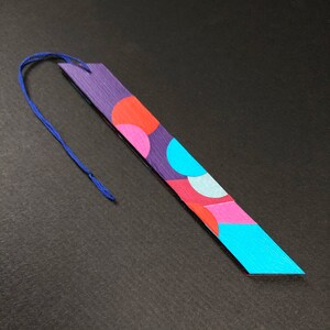 Cuña de puntos, ornamento de papel geométrico hecho a mano, ornamento colgante decorativo colorido de dos caras único para todas las ocasiones