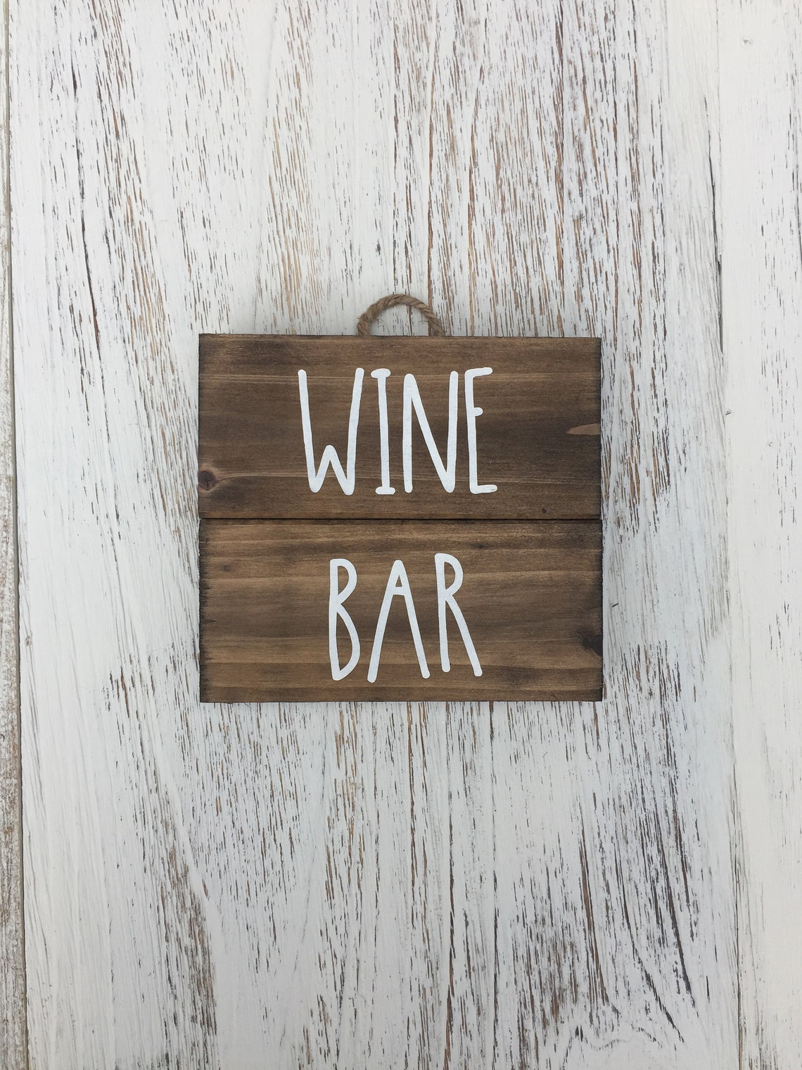 Wine Bar Mini Wood Pallet Sign Wine Bar Sign Wine Sign Rae Etsy