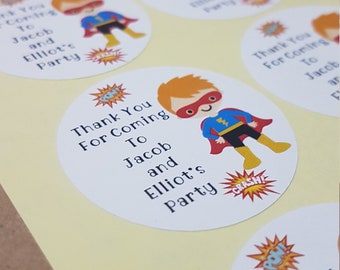 party bag stickers etsy