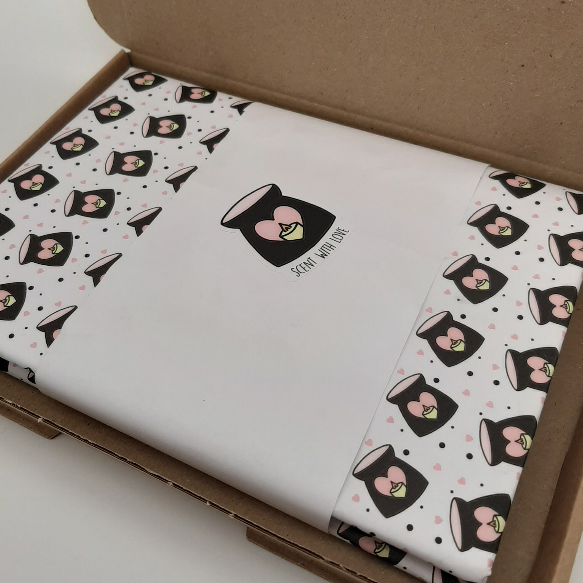 Wax Melt Parcel Paper gift wrap packaging box lining paper Etsy