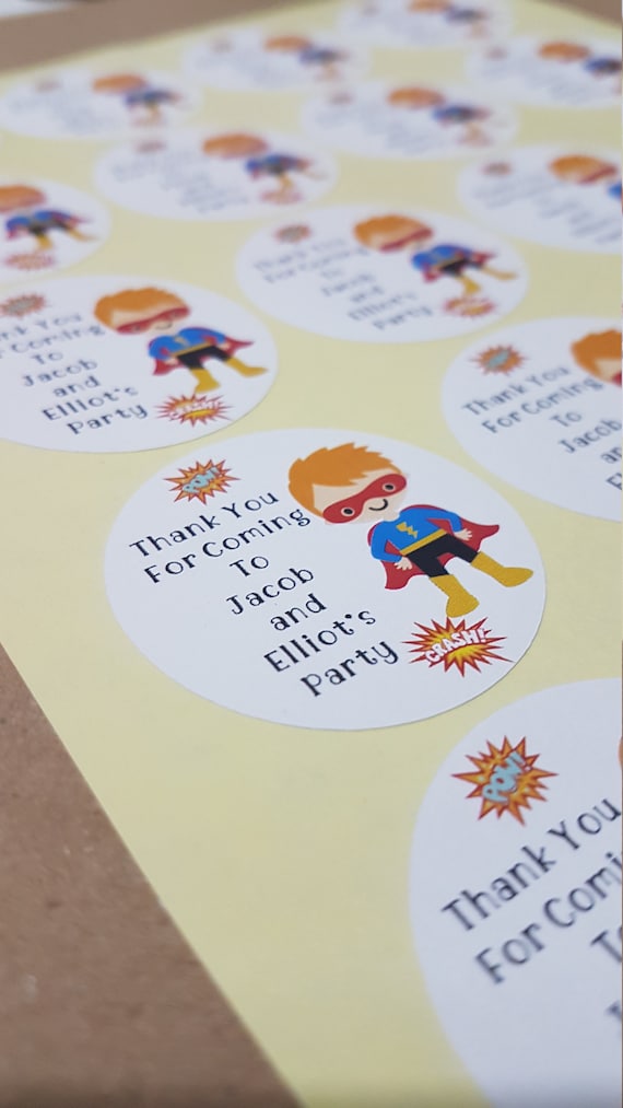 Personalised Alice in Wonderland Birthday Party Stickers Sweet Cones Bags Labels