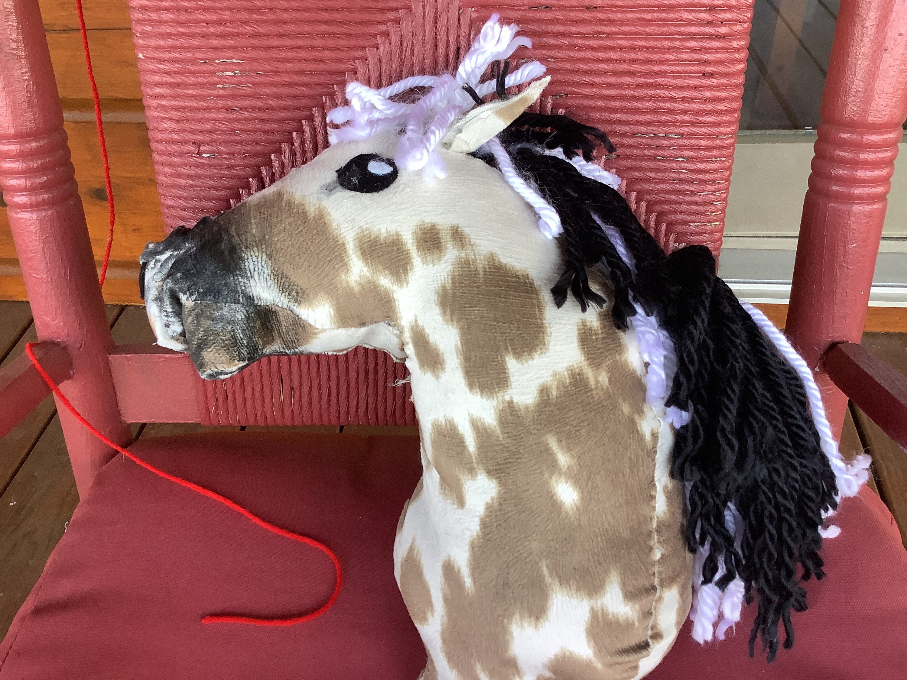 Handmade Arabian Paint Hobby Horse Hand Sewn by 11 year old Etsy