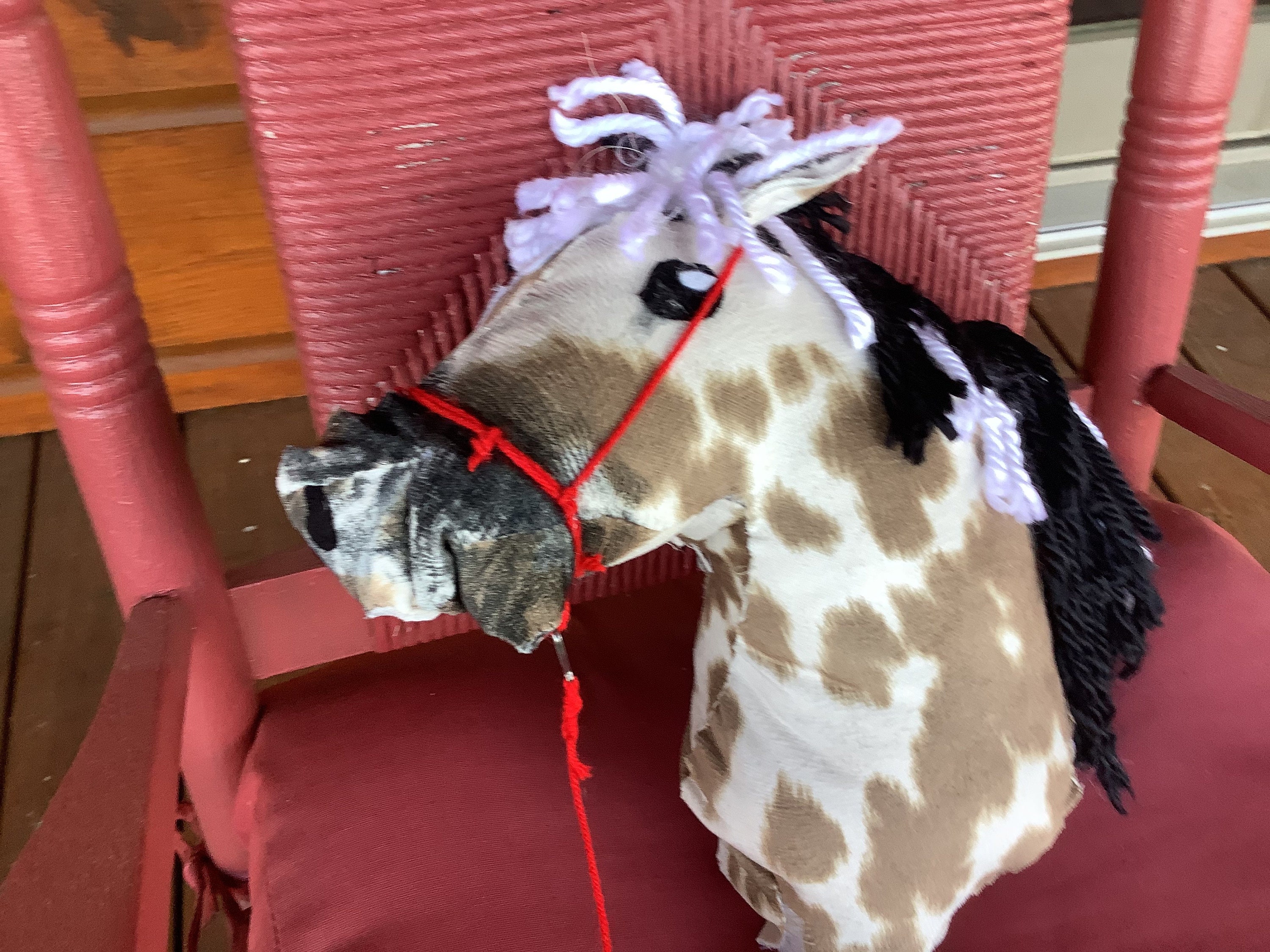 Handmade Arabian Paint Hobby Horse Hand Sewn by 11 year old Etsy