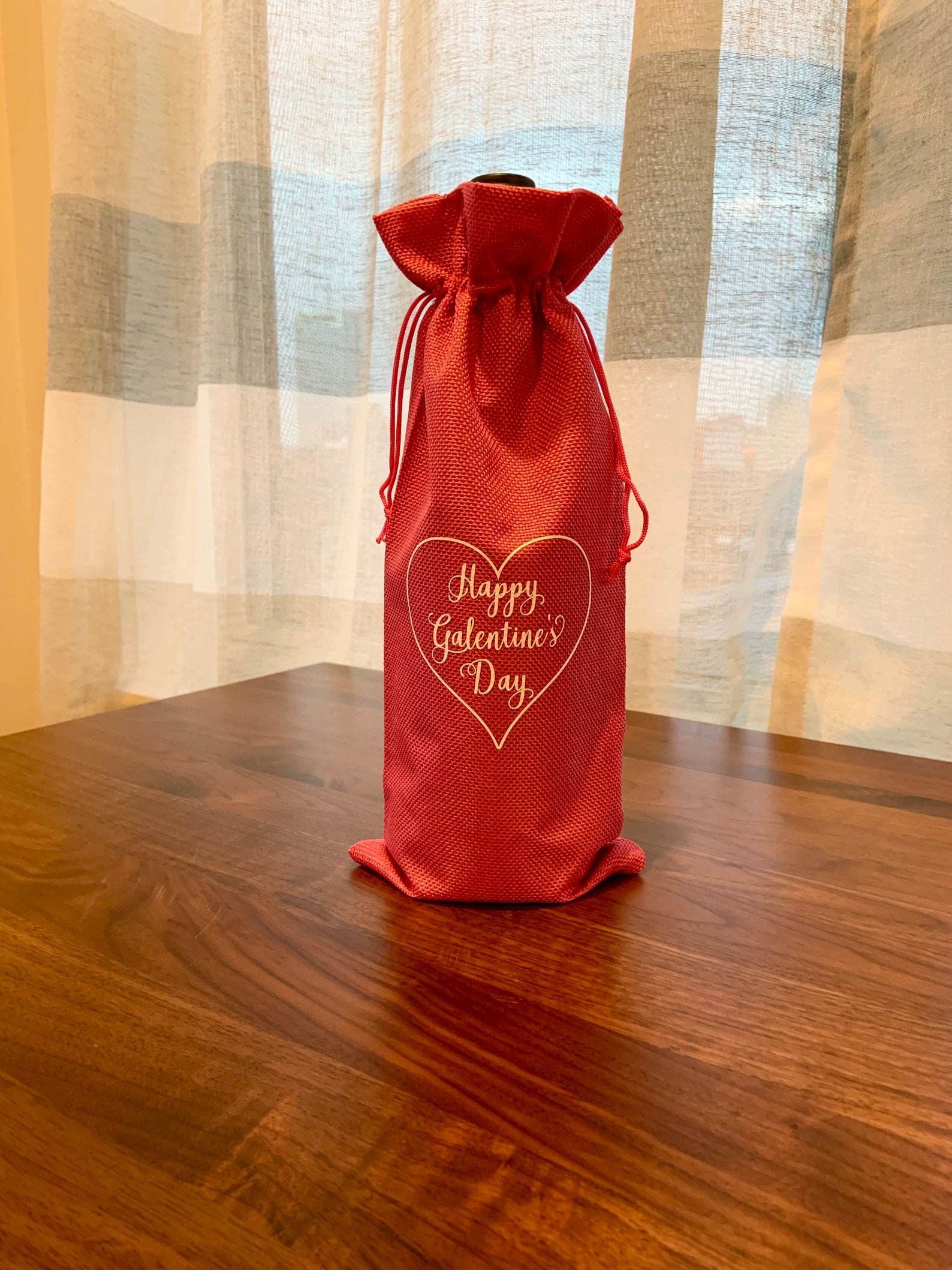 Happy Galentine's Day Wine Gift Bag Galentine Gift Under Etsy