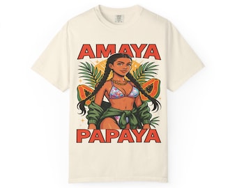 Amaya Papaya Comfort Colors Shirt | Tropical Bombshell Island Tee | Love Island Season 7