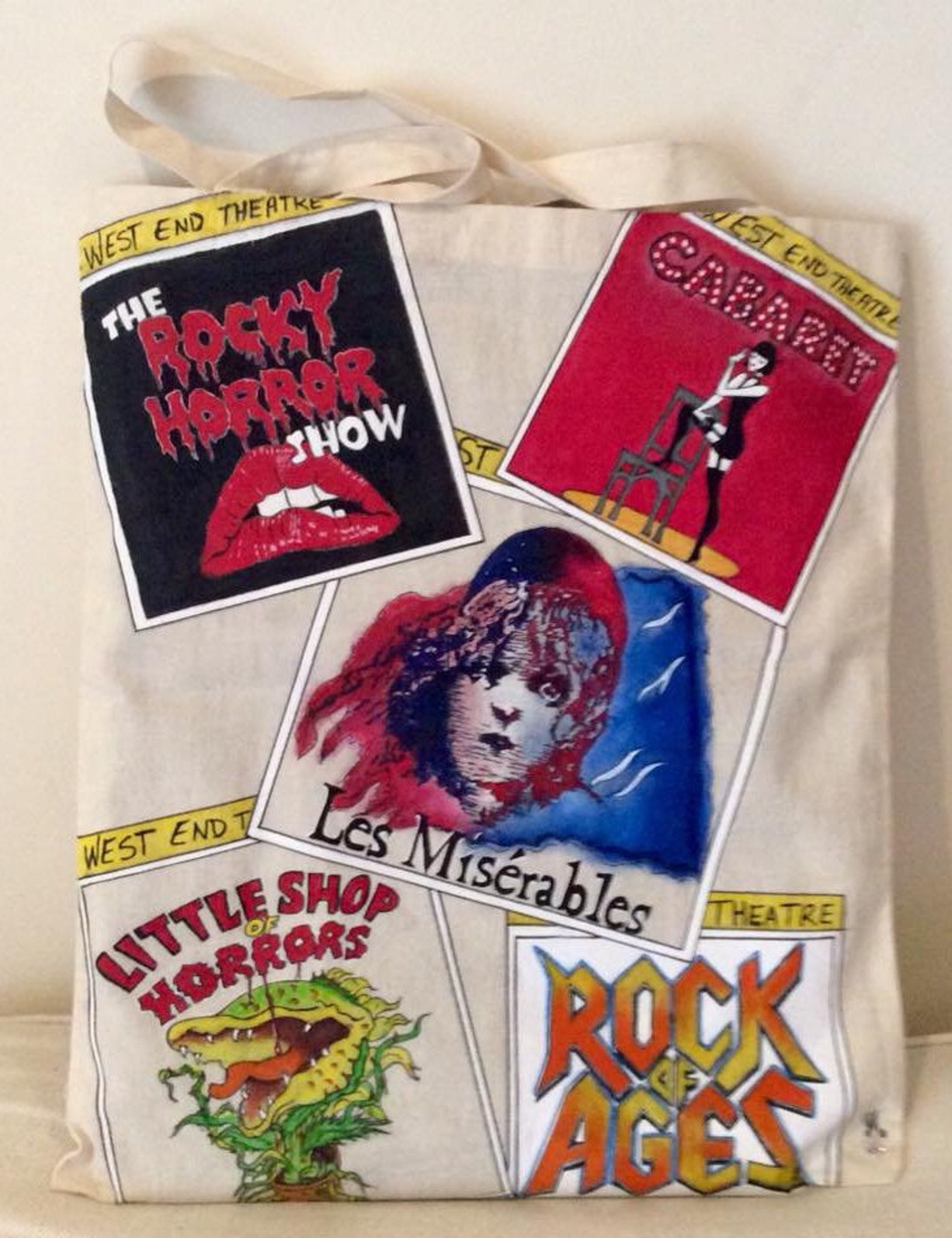 MUSICAL THEATER Tote Bag COLLECTION Etsy