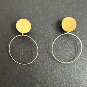 2 pcs - Good Hoop Ear Plugs- Stainless Steel - Ear Weights - Gauges -Ear gauges