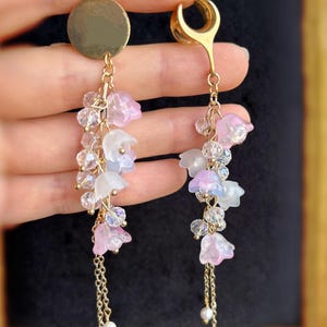 2 szt. - Zatyczki do uszu Lily of the Valley - Stal nierdzewna - Ciężarki do uszu - Wskaźniki - Wskaźniki do uszu