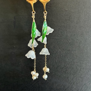 Tampões de ouvido Lily of the Valley: medidores de aço cirúrgico - pesos para orelhas