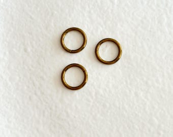 Anodized Bronze Titanium Clicker: Rook, Lobe, Helix Hoop (20g 18g 16g )