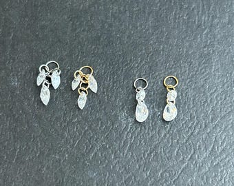 1 PC- Titanium Charms Only - Wp3-Qd018 Qd019