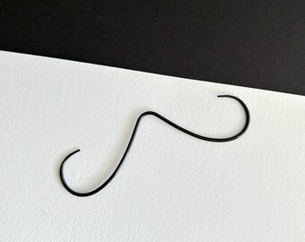 16g/14g Verified Titanium Mustache Septum Ring