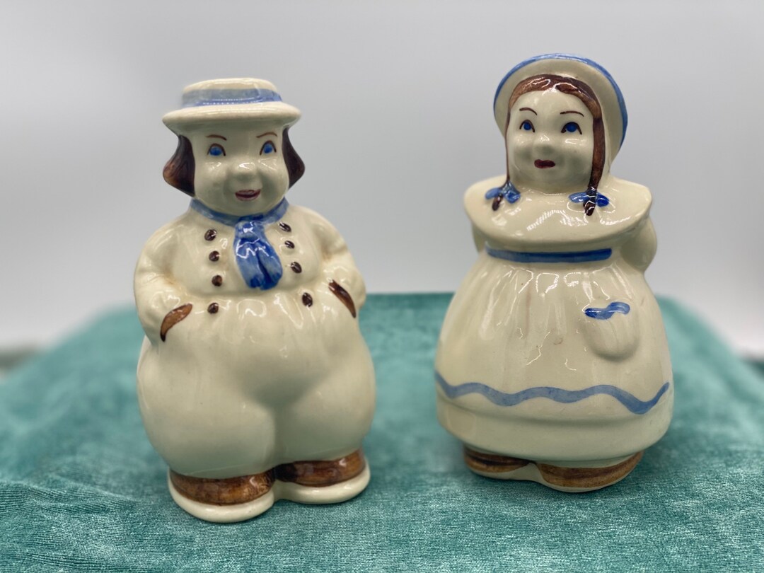 Vintage Shawnee Dutch Boy and Girl Salt & Pepper Shakers - Etsy