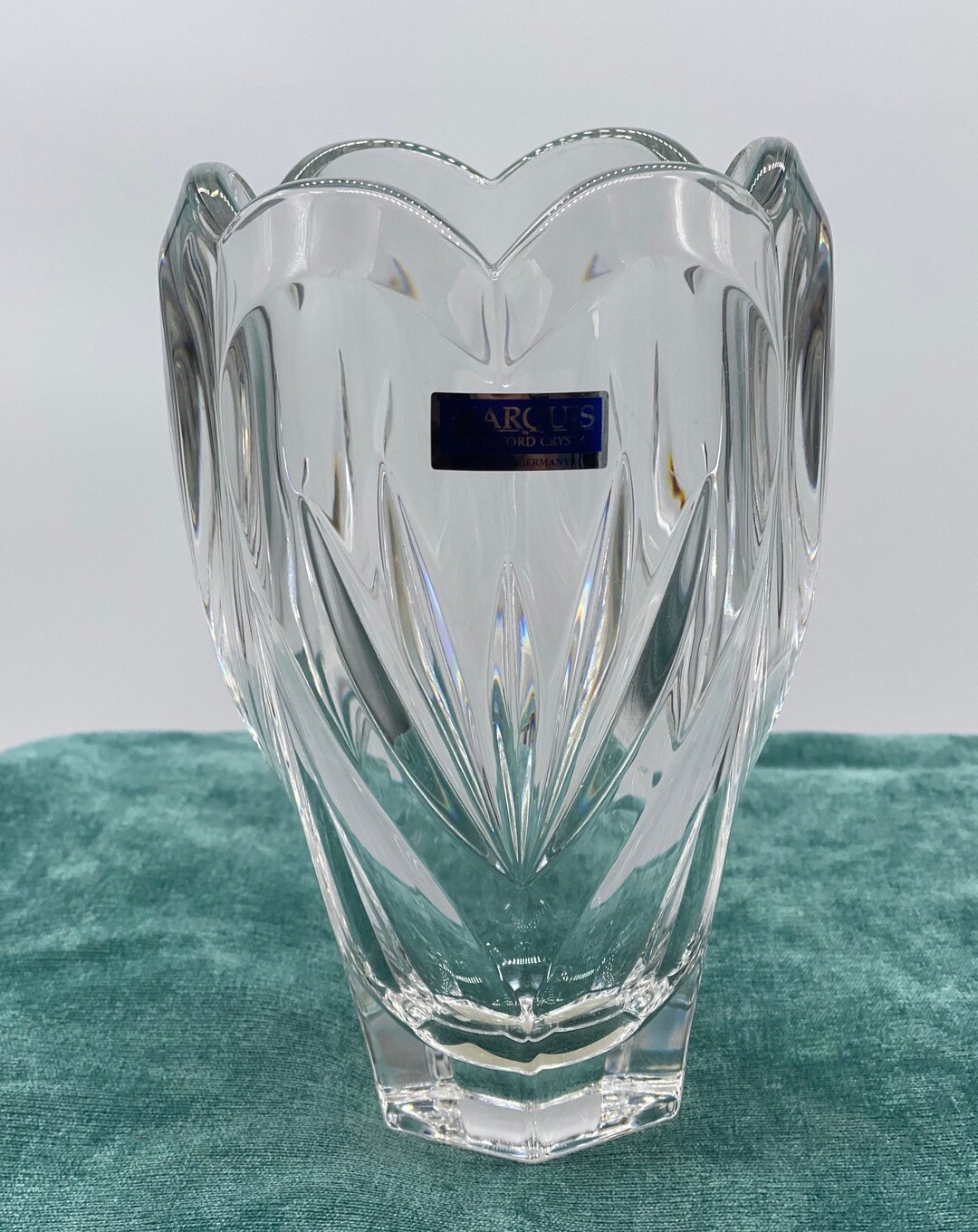 Marquis Waterford Crystal Vase, Made in Germany. Sweet Memories, Lead