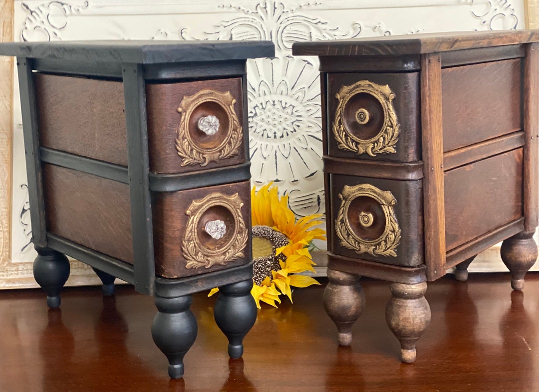 Repurposed Antique Sewing Machine Drawers Etsy