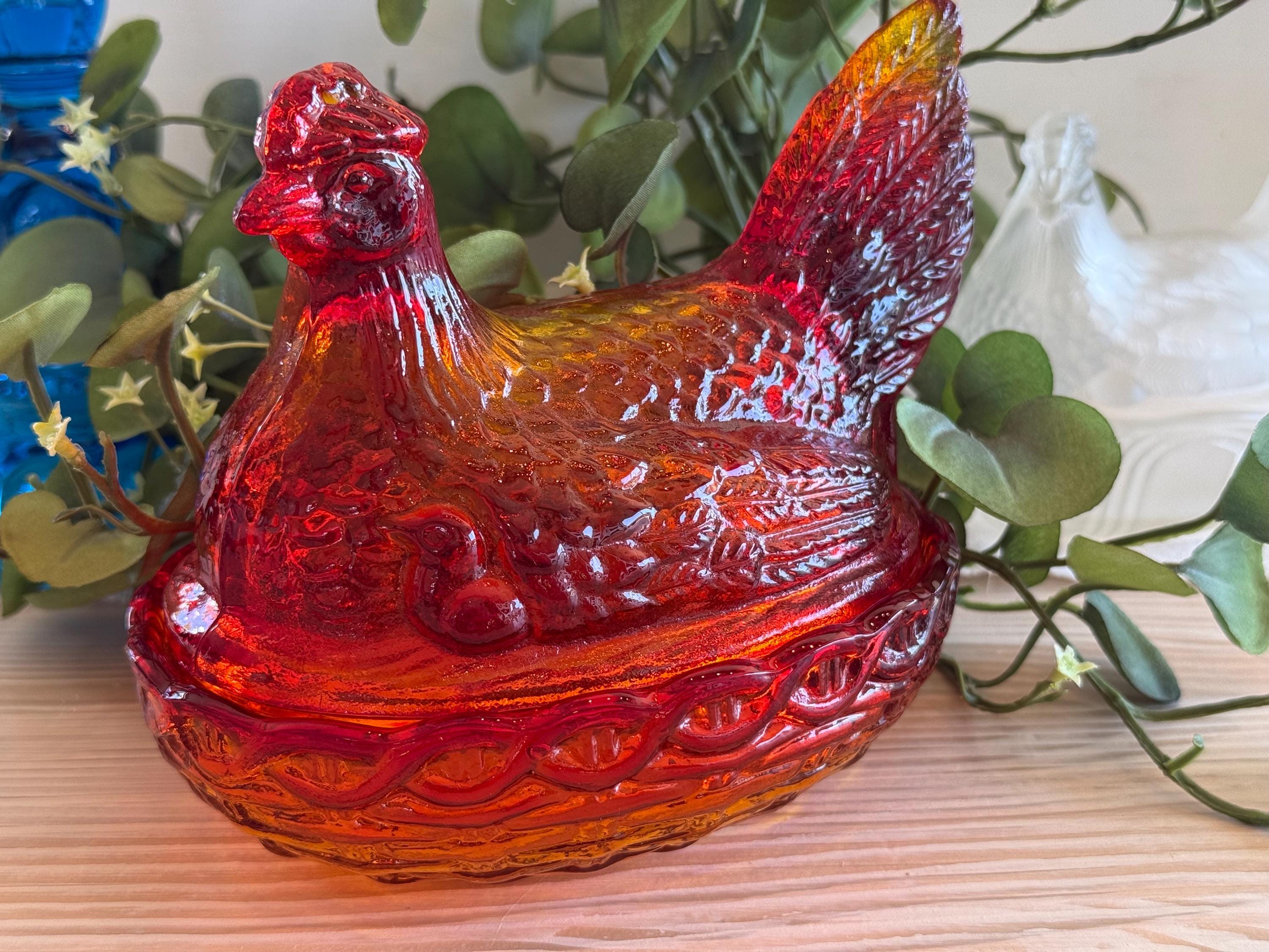 Hen on Nest 6 Inch - Etsy