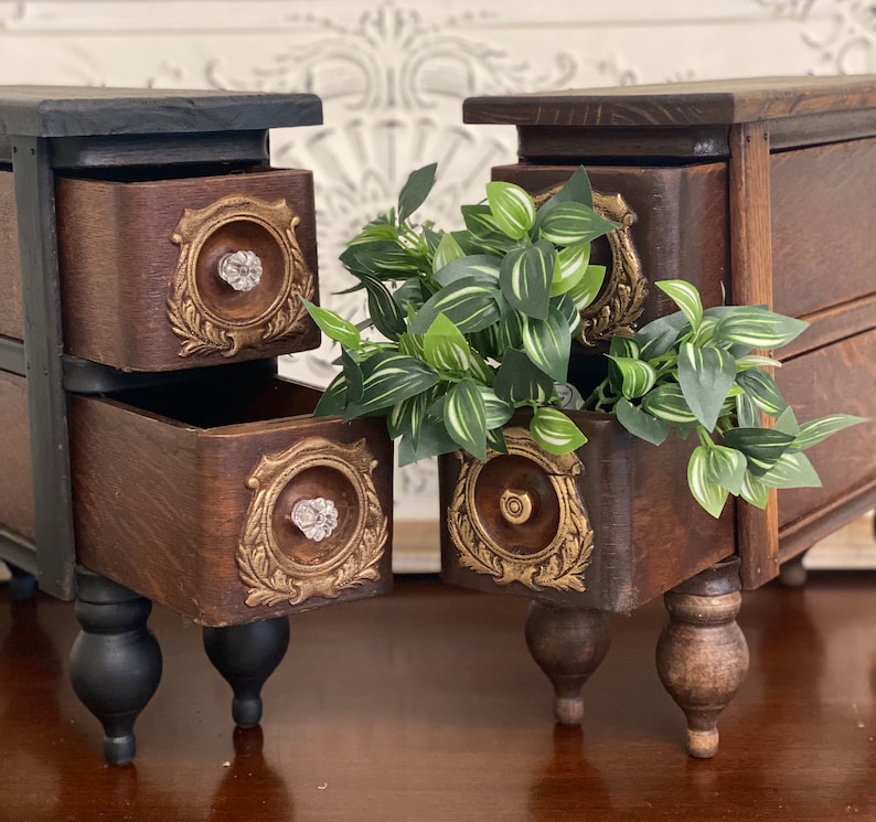 Repurposed Antique Sewing Machine Drawers Etsy