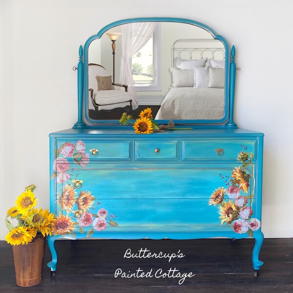 Painted Dresser Etsy