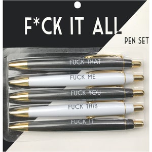 Fck It All Pen Set image 2