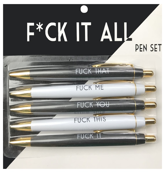 Sarcasm Pen Set