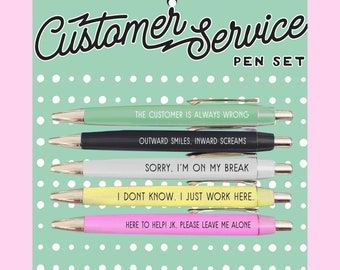 Customer Service Pen Set