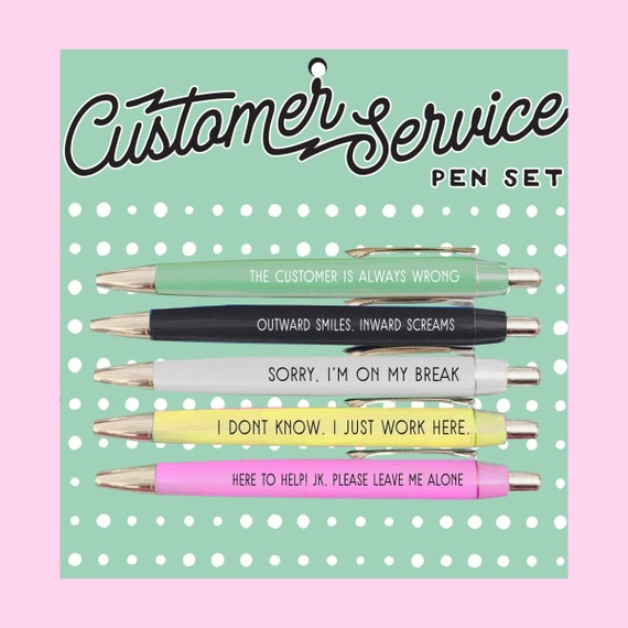 Missives from the Art World: Pens With Customer Service