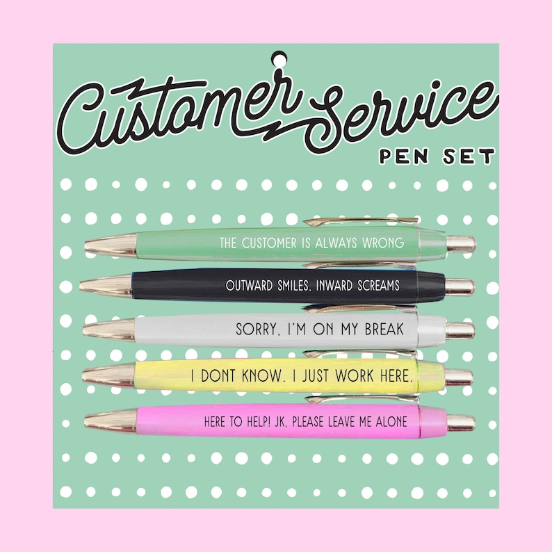 Customer Service Pen Set image 1