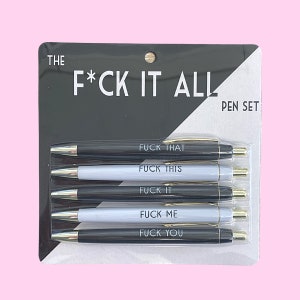 Fck It All Pen Set image 1