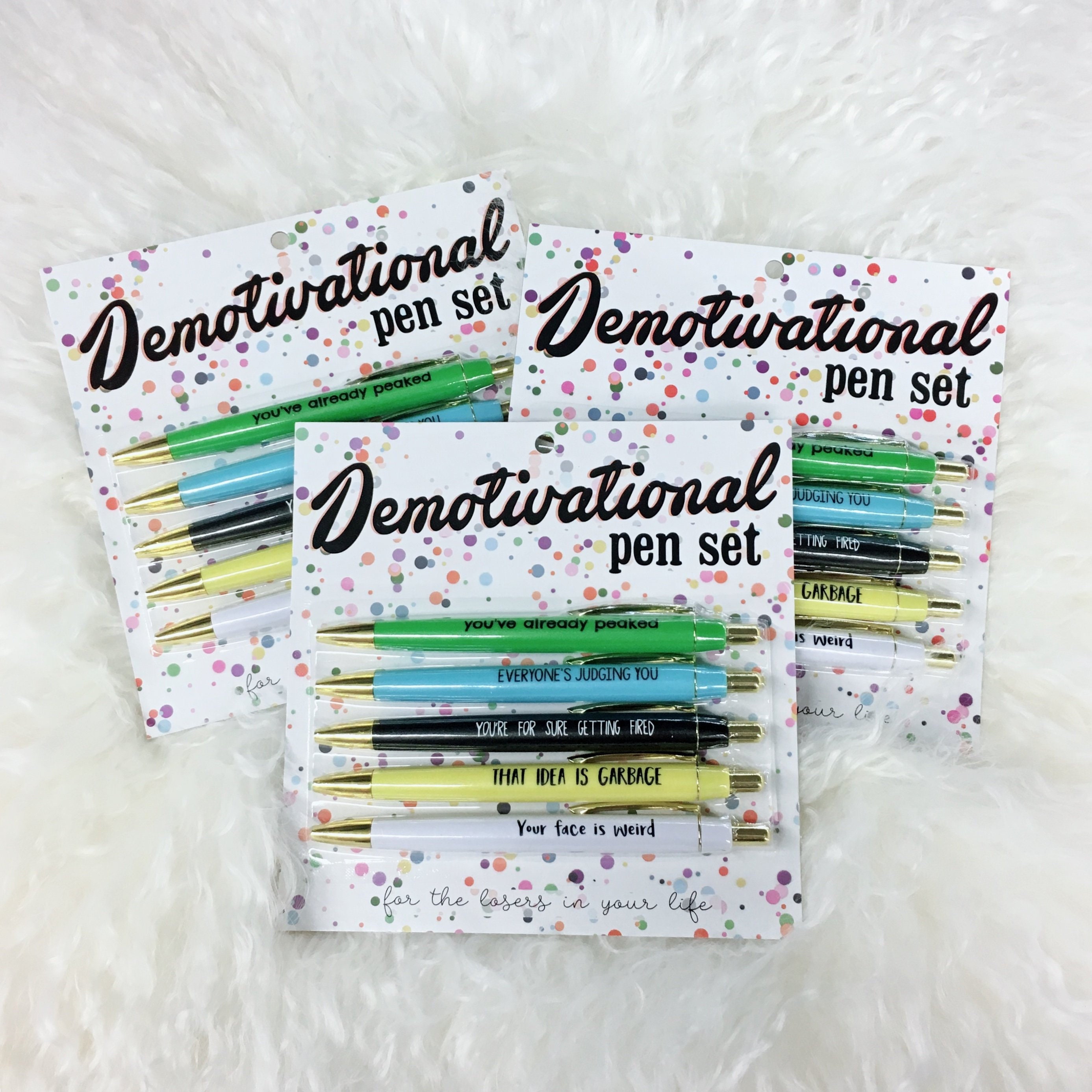 Demotivational Pens 😩🖊️ - Funny Pens