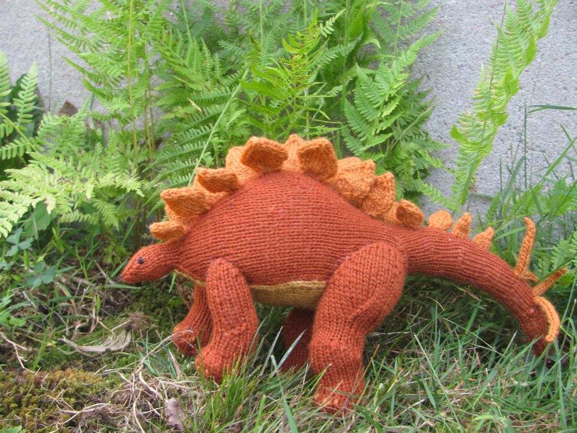 Stegosaurus Knitting Pattern Etsy