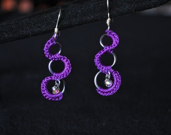 Boucles d'oreilles au crochet