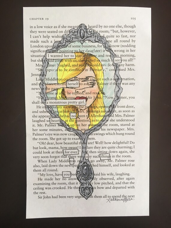 The Girl In The Mirror Blackout Poetry Poem Art Drawing Etsy The Girl In The Mirror Blackout Poetry Poem Art Drawing Etsy
