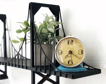 Metal Bridge Wall Shelf San Fransisco Bridge, Bridge Wall Art Modern Home Decor Loft Style Home Decor  Book Shelf Floating Shelf