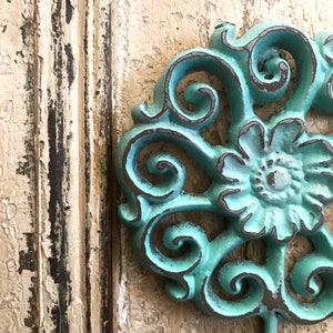 Flower Wall Hook, Home Decor, For The Home, Towel Holder, Key Hook, Ornate Decor