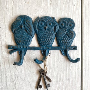 Owl Wall Hook, Home Decor, For The Home, Towel Holder, Small Hook